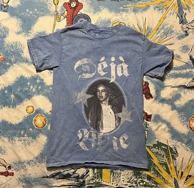 Official Beyoncé Cowboy Carter Tour T-shirt Deja Blue Web Exclusive Size S BEA