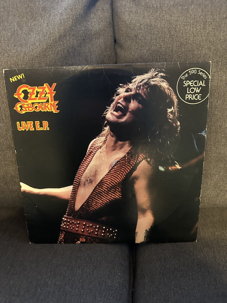 Ozzy Osbourne Live E.P. 1982 Vinyl EP Jet Records 12EXP 37640 598