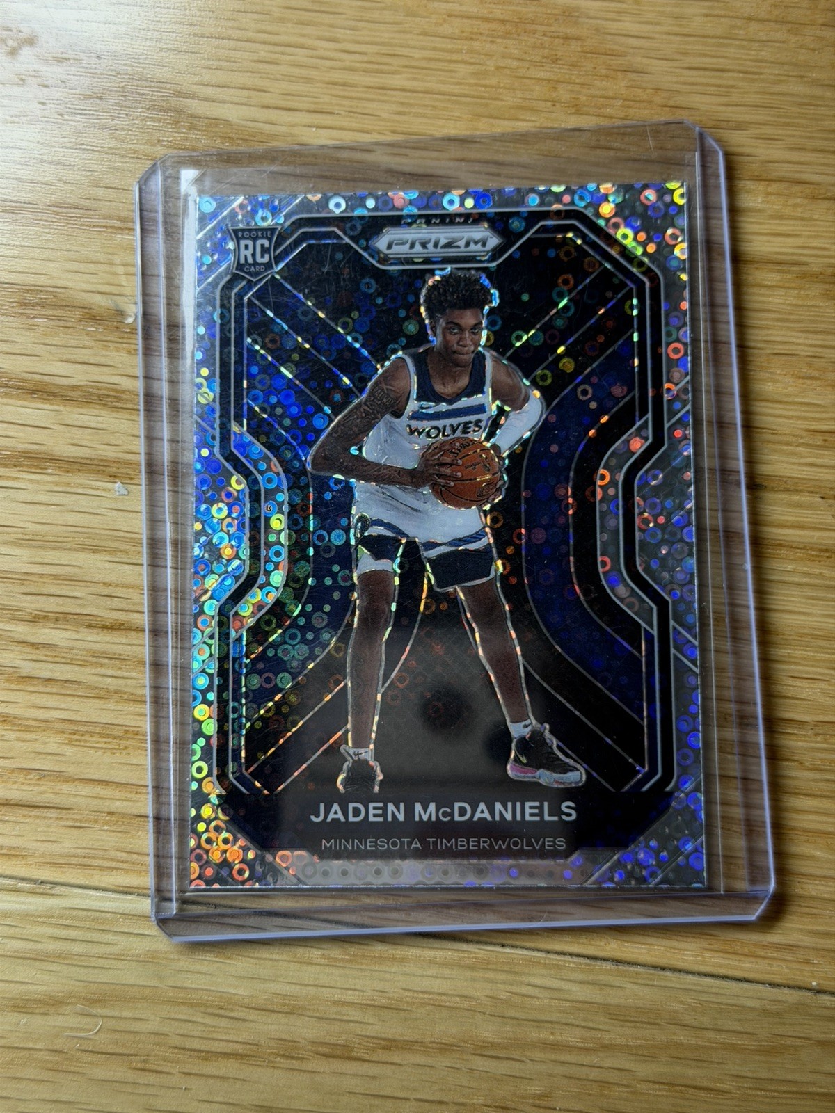 2020-21 Panini Prizm Fast Break Prizms #277 Jaden McDaniels RC