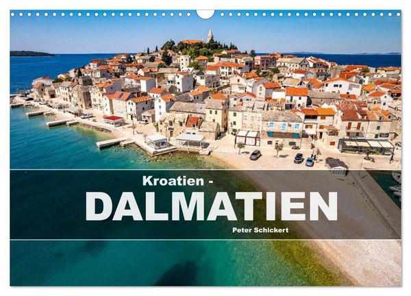 Kroatien - Dalmatien (Wandkalender 2027 Din A3 Quer), Calvendo Monatskalender-image