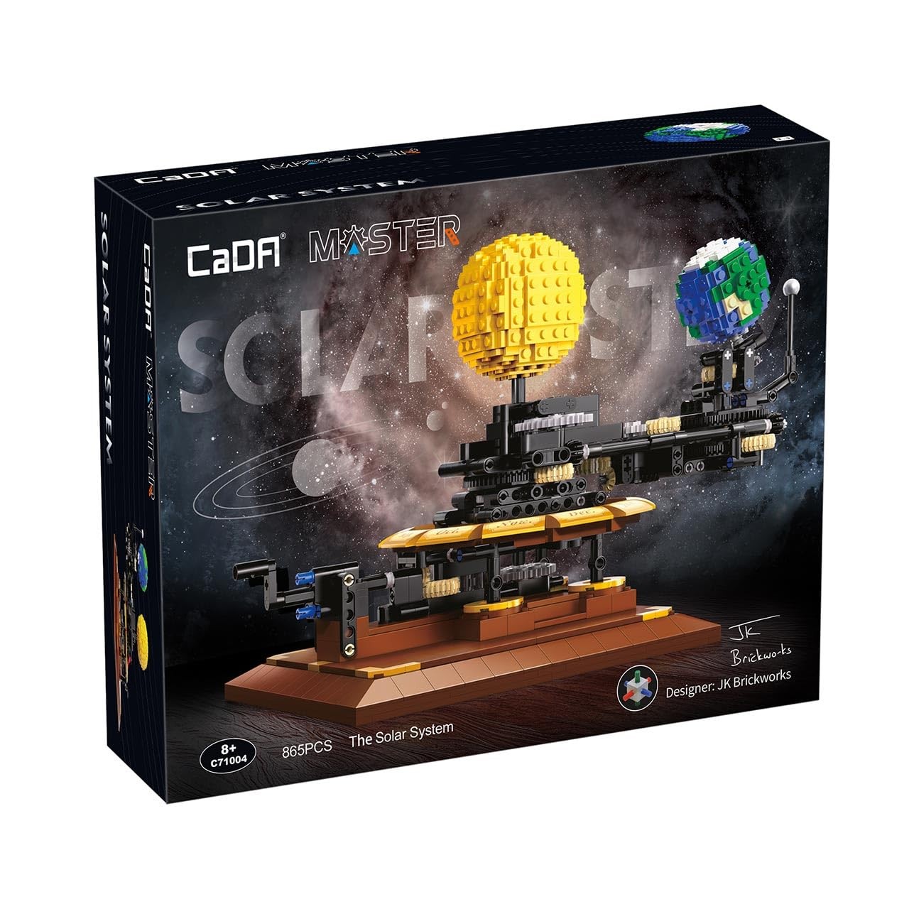 Строительные блоки CaDA Master C71004w Technology Earth Moon Sun 865 штук MOC Ki 10290₽