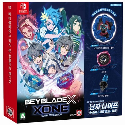 Switch Beyblade X Xone Complete Edition Korean Version Shinobi Knife 4-60LF