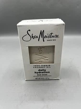 NEW Shea Moisture 100% Virgin Coconut Oil Daily Hydration Bar Soap 8 oz