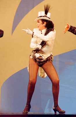 Ann Miller dances during 'Hollywood 100th Birthday' celebration Ap- Old Photo 4