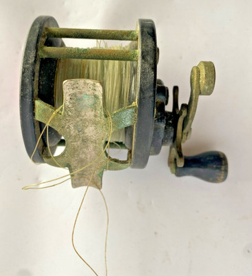 Vintage Used Penn No. 85 Saltwater Fishing Reel - Baitcasting Reel
