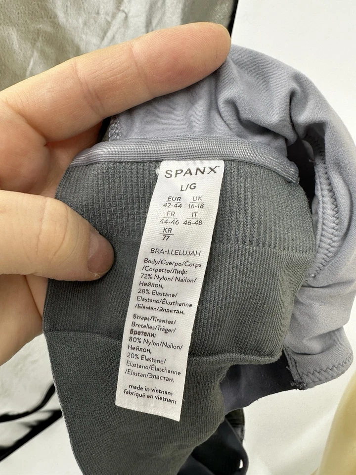 Sujetador Spanx Grande Mujer-llelujah Pull Over Inalámbrico Minimizador Camiseta Sujetador 1-3 Foto 4 de 4