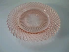 Pink Depression Glass Anchor Hocking Salad Plate in Miss America - 6"