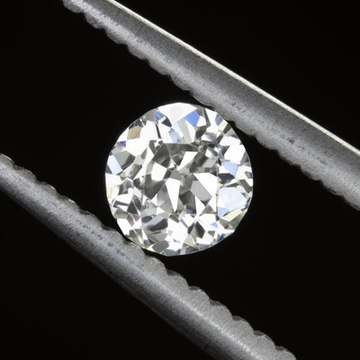 0.40ct OLD MINE CUT DIAMOND H VS2 ANTIQUE LOOSE NATURAL ENGAGEMENT ESTATE