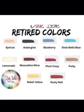 HUGE LOT Dixie Belle Paint Chalk Paint 62 Jars READ DESCRIPTION for COLORS