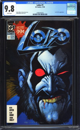Lobo #1 CGC 9.8 NM/MT 1st Solo Series! DC Comics 1990