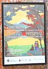 MANIFESTO LOCANDINA POSTER MOSTRA GIAPPONISMO. VENTI D'ORIENTE NELL'ARTE EUROPEA