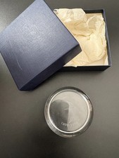 Project Swift Glas Briefbeschwerer 83 mm ge&auml;tzter Vogel 1996-1998 verpackt