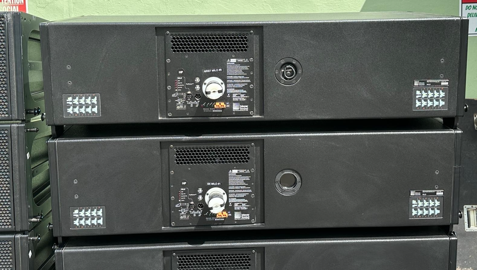 Meyer Milo Line Array Powered Loudspeaker)(lot of 8)(TRUEHEARTSOUND) | eBay