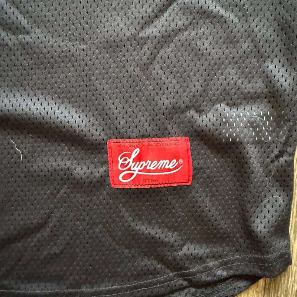 Auth Supreme S Logo Baseball Henley - Large - Image 3 of 4