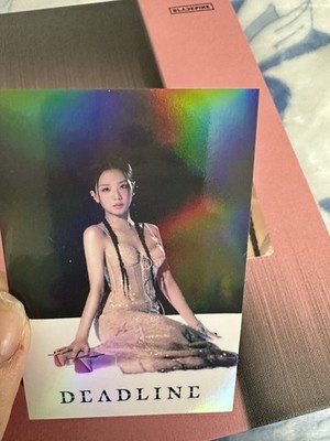 BLACKPINK DEADLINE 宮下パーク 限定特典トレカ ジスjisoo BLACKPINK DEADLINE pink version album Jisoo photocard + Jisoo