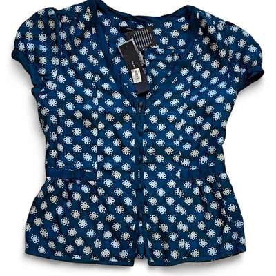 Vintage Marc by Marc Jacobs NWT silk Yoko Flower blouse 8