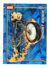 2026 Topps Marvel Chrome SAPPHIRE BASE CARD #41 041 Ghost Rider Johnny Blaze