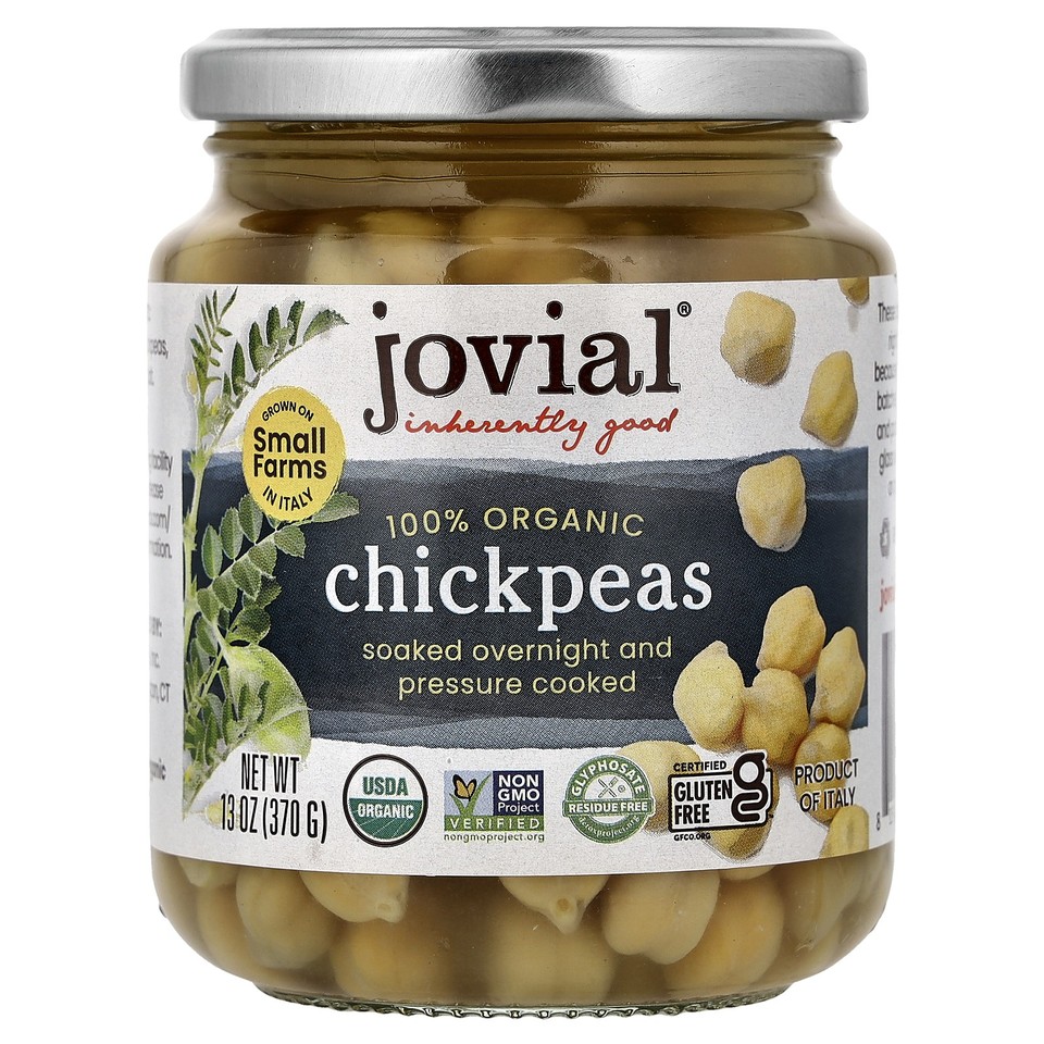 100% Organic Chickpeas, 13 oz (370 g)