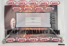 HEL PERFORMANCE S/STEEL BRAIDED CLUTCH LINE HOSE PIPE FOR HONDA CIVIC TYPE R EP3