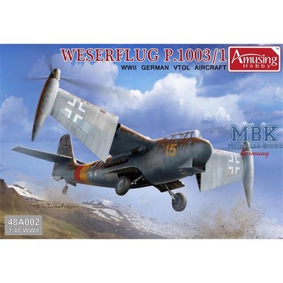 AMUSING HOBBY AH48A002 Weserflug P.1003/1