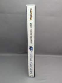 *A2 Street Fighter Collection (Sega Saturn, 1997) Complete CIB, No Reg Card