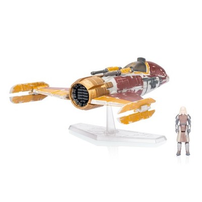 Star Wars Ahsoka Fiend Fighter Vehicle with Shin Hati Figure 5 Inch Model Toy