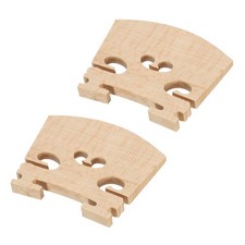1/4 Violin Bridge Maple Wood Violin Parts for 1/4 Violin, Pack of 2