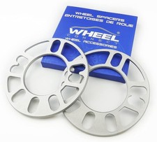 Universal Wheel Spacer, 5mm Thickn Size: 4 or 5 lugs Universal - 5mm 3/16inch 