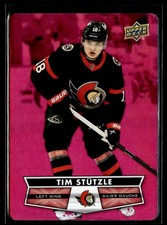 2021-22 Tim Hortons Collectors Series Red Die Cut #DC-7 Tim Stutzle