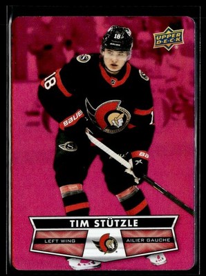 2021-22 Tim Hortons Collectors Series Red Die Cut #DC-7 Tim Stutzle