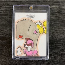Marketplace image: 2025 Topps Chrome SpongeBob 25th Anniversary Pearl Krabs 1/1 with Artist Auto