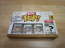 Funko Bitty Pop Paquete de 4 Harry Potter Ron, Padma Patil, Madame Maxime + Misterio