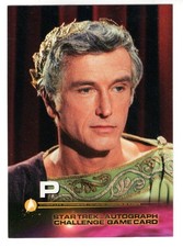Star Trek The Original Series Season 3 Autograph Challenge Game Card - P