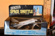 Vintage NOS Seojeon Clover Space Shuttle Action Pull Back Motor Challenger