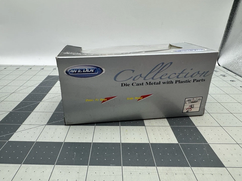 1970 Ford Mustang Yellow Welly 1:43 Diecast Sealed - HTF - Rare - Image 4 of 4
