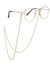 Eyeglass Chain for Women - 14K Gold Sunglasses Strap, Stylish Eyewear Holder