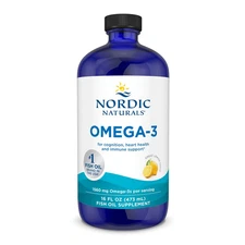 Nordic Naturals Omega-3 Lemon - Cognition, Heart Health, & Immune Support, 16 Oz