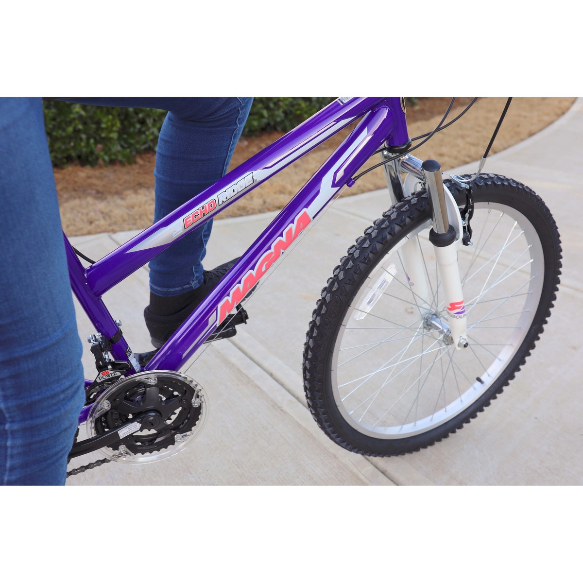 Dynacraft Magna Front Shock Mountain Bike Girls 24 Inch Wheels
