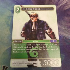 Final Fantasy TCG Opus I LP Cid Highwind 1-073C