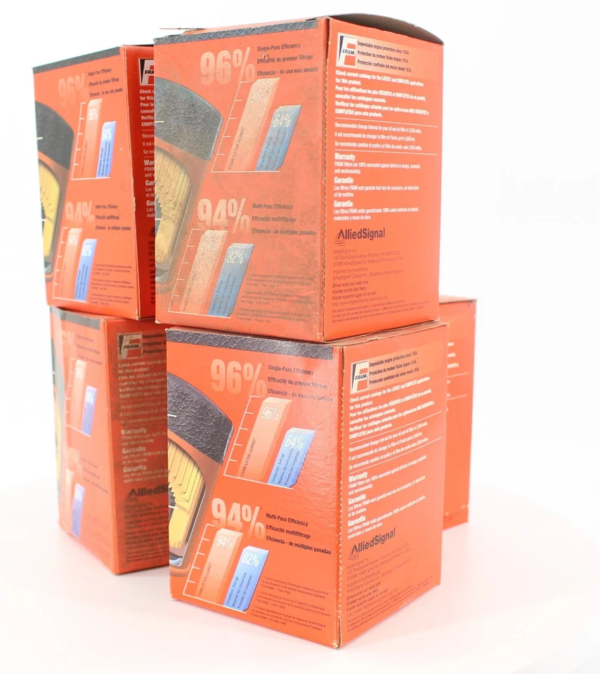 Масляный фильтр 5x FRAME PH8A для Mopar 318 340 360 383 426 440 высокопроизводительный новый из старых запасов - Изображение 4 из 4