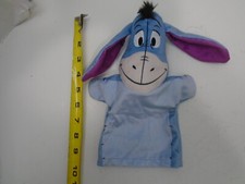 Eeyore Hand Puppet Disney Baby Melissa and Doug 10" Plush Blue Winnie the Pooh