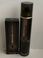 Sebastian Professional Dark Oil 3.2oz  Dark Oil Silkening Mist 4.5oz BRAND NEW