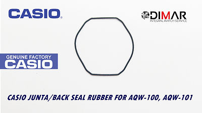 CASIO Dichtung/ Rückseite Dichtung Gummi, Für Modelle AQW-100, AQW-101