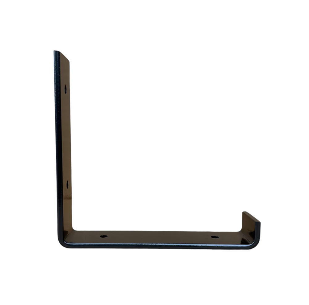 SINGLE Hook Shelf Brackets, J Bracket, Metal Shelf Bracket, Floating Bracket