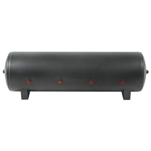 Firestone Black Steel Air Tank with 1/2" & 1/4" NPT Ports 20 Gallons 150 PSI Max - Picture 3 of 6