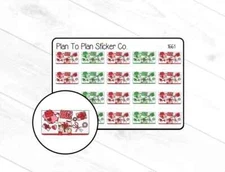 1661~~Wrapping Gifts Flatlay Planner Stickers.