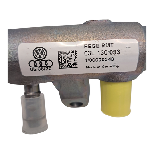 Tube de rail / distributeur de carburant d'origine pour VW Crafter 2.0 TDI 03L130093 NEUF !!! - Photo 8/9