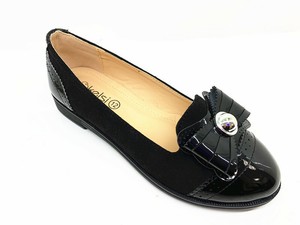 patent slip on school shoes