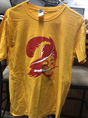 Tampa Bay Buccaneers Vintage Creamsicle Orange Shirt L Tom Brady Gronk | eBay