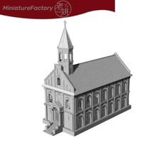 SSMODEL 1:160 N Scale Classic Church House Railroads Scenery Miniatures Factory